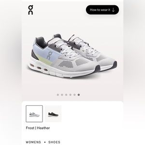 NIB On Cloud Cloudrift size 8 brand new never worn